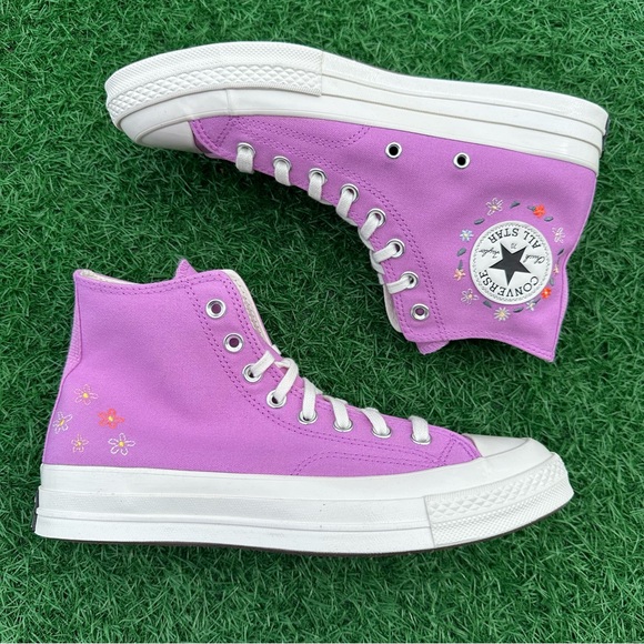 Converse Chuck 70 Hi Little Flowers Grape Fizz / Egret - Picture 11 of 13